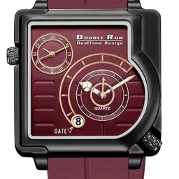 DOUBLERUN Unisex Dial & Bracelet Style Straps Analogue Watch H05N31054 image 3