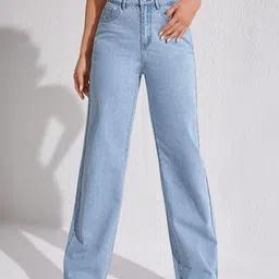 AngelFab Women Straight Fit High-Rise Stretchable Jeans-picture-56