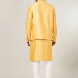 indus route by Pantaloons Men Woven-Design Nehru Jacket image 3