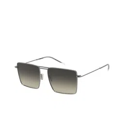 INTENSE FOCUS Men Silver UV Protected Square Aviator Sunglasses-picture-39