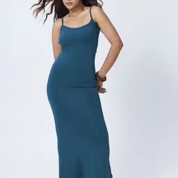 COLOR CAPITAL Women Solid Bodycon Maxi Dress-picture-25