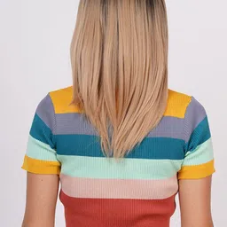 CRIBE Medium Length Full Head Hair Wig image 4