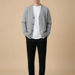 HERE&NOW Men Cardigan-picture-19