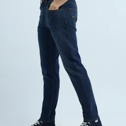 Flying Machine Men Slim Fit Light Fade Stretchable Jeans image 4