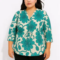 AATMIK Floral Print Cotton Top-picture-35