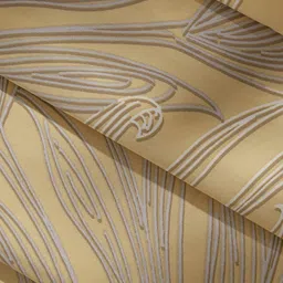 MASPAR Gold Toned Printed Pure Cotton 400 TC Single Bed Bedsheet Set 2.75 x 2.75 m image 4