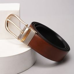 Allen Solly Men Solid Casual Leather Belt-picture-40