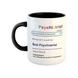 ARTBUG White & Black Printed Ceramic Glossy Coffee Mug-picture-42
