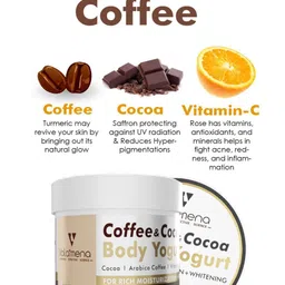 Volamena Coffee & Cocoa Body Yogurt Cream 200 Ml image 4