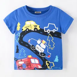 INCLUD Girls Graphic Printed Round Neck T-shirt-image-87