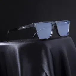 RESIST EYEWEAR Unisex Square Sunglasses with UV Protected Lens CALEB BLACK CLEAR 2-picture-28