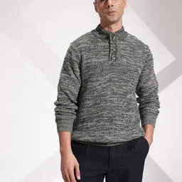 INVICTUS Chevron Self Designed Pure Acrylic Pullover image 4