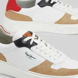 Pepe Jeans Men PU Colourblocked Sneakers image 5