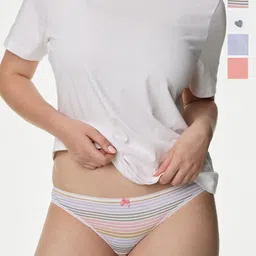 Marks & Spencer womens Pack Of 5 Bikini Brief-picture-12