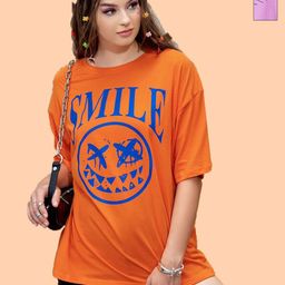 Christy World Pack Of 2 Typography Printed Round Neck Drop-Shoulder Sleeves T-shirt-picture-10