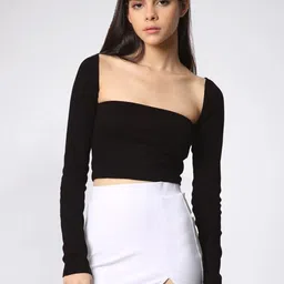 bonkers corner Bonkers Women Delilah Square Neck Crop Top image 1