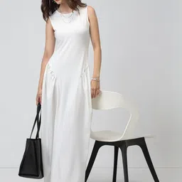 SHOWOFF Women Cotton Fit & Flare Dresses-picture-19