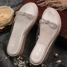 Looper Embellished Party Wedge Sandals-picture-39