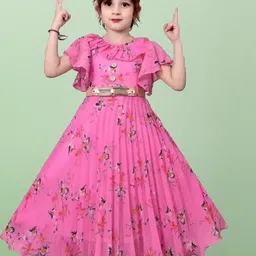 PRENA FASHION Girls Pink Dresses-picture-38