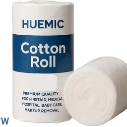 huemic assure 500gram Pure Absorbent Cotton Roll for Baby Care |Soft Cotton 4 Gauze Medical Dressing-picture-12