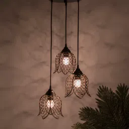 homesake Hertz Black Metal Cluster Hanging Light-picture-15