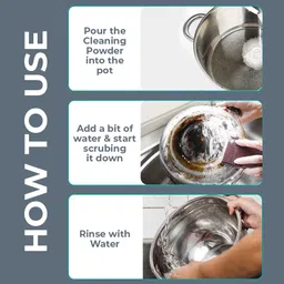 ditcafos Foam Rust Remover Kitchen All-Purpose Cleaning Powder Kitchen Cleaner image 2