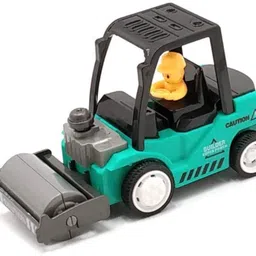 croco 4-Pcs Construction Engineering Trucks Set Pull Back Vehicles Trucks image 3