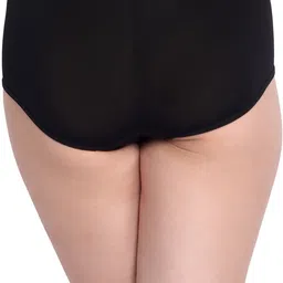 flenzy Pack of 3 Solid Women Black Cycling Shorts image 3