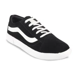 WALKWAY by Metro Men Black Woven Design Sneakers-picture-33