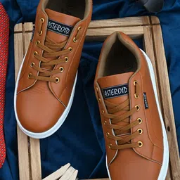 ASTEROID Men White PU Sneakers-picture-31