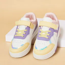 Pantaloons Junior Girls Colourblocked Round Toe Sneakers-picture-35