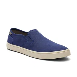 TOMS Men Baja Runs Canvas Contrast Sole Slip-On Sneakers-picture-20