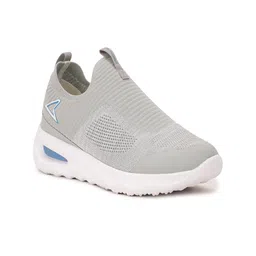 Power Men Grey Woven Design Slip-On Sneakers-picture-16