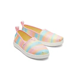 TOMS Girls Pink Printed Slip-On Sneakers-picture-28