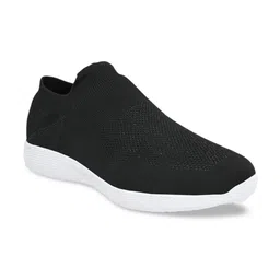 Provogue Men Black Woven Design Slip-On Sneakers-picture-18