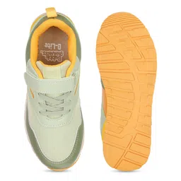 Bubblegummers KIds Textured Comfort Insole Basics Sneakers With Velcro Closure image 4