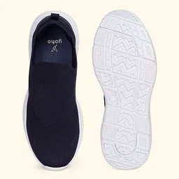 yoho Men Woven Design Slip-On Sneakers image 2