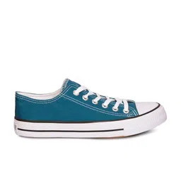 MOZAFIA Men Canvas Lace-up Casual Low Top Sneakers image 4