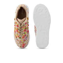 Anaar Women The Corsage Classic Embellished Lightweight Slip-On Sneakers image 3