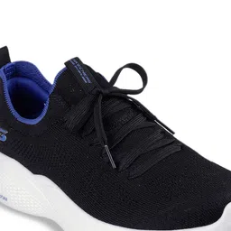 Skechers BOBS INFINITY Men Textured Round Toe Lace Ups Sneakers image 5