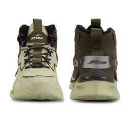 Atom Men Colourblocked Round Toe Sneakers image 5