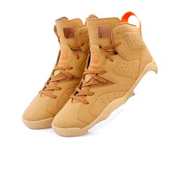 bacca bucci Men Perforated Mid-Top Sneakers image 5