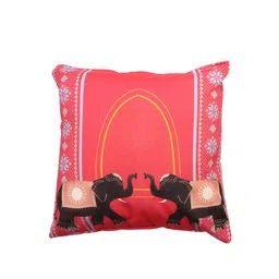 STITCHNEST Multicoloured Set of 5 Ethnic Motifs Square Cushion Covers image 3