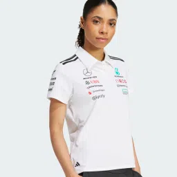 adidas performance MERCEDES - AMG PETRONAS FORMULA ONE TEAM POLO image 3