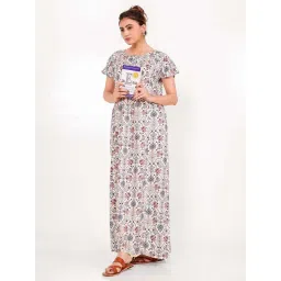 The Kaftan Company Multi-Color Printed Regular Nightdress image 2