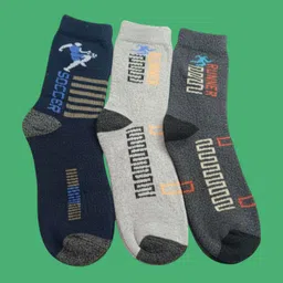 naosucura Men Graphic Print Mid-Calf/Crew-picture-12