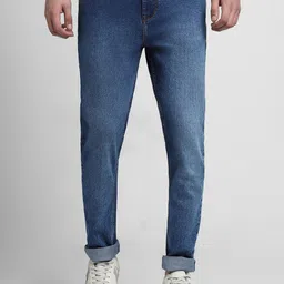 Dennis Lingo Men Slim Fit Light Fade Stretchable Jeans image 1