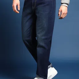 Mast & Harbour Men Jean Slim Fit Light Fade Stretchable Jeans image 1