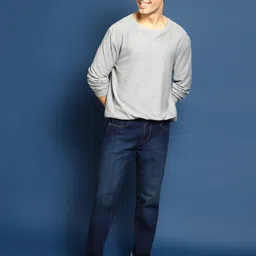 Mast & Harbour Men Jean Slim Fit Light Fade Stretchable Jeans image 4