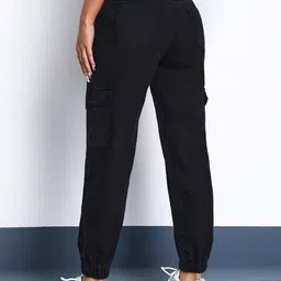 Kotty Women High-Rise Stretchable Cotton Joggers image 5
